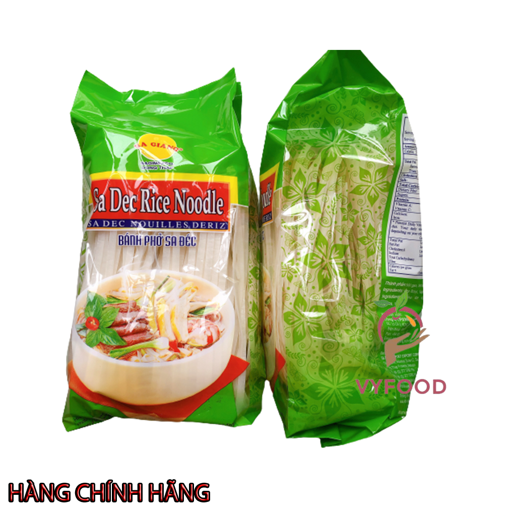 Phở khô Sa Đéc túi 400gr thương hiệu Sa Giang