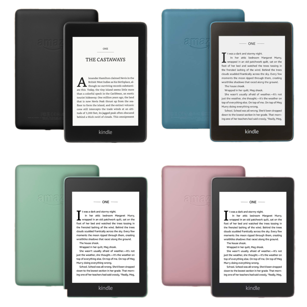 MÁY ĐỌC SÁCH KINDLE PAPERWHITE 4 ,TẶNG BAO DA VÀ KHO SÁCH