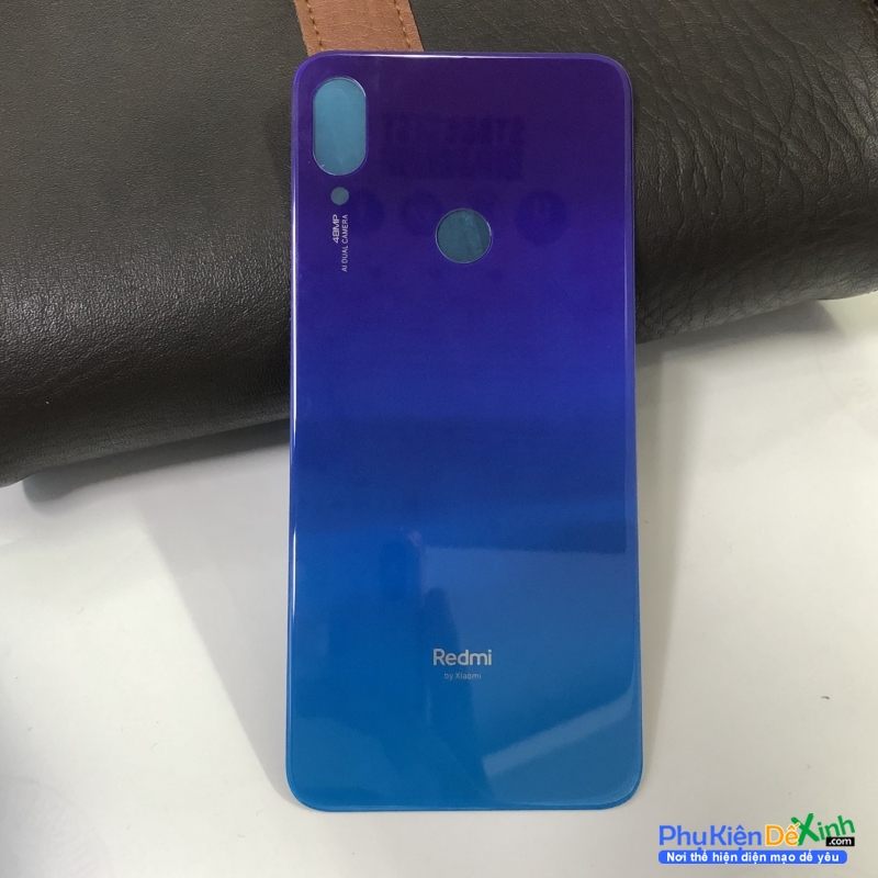 NẮP LƯNG XIAOMI REDMI NOTE 7 MÀU XANH TÍM