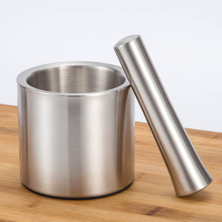 Bộ chày cối Inox có nắp đậy