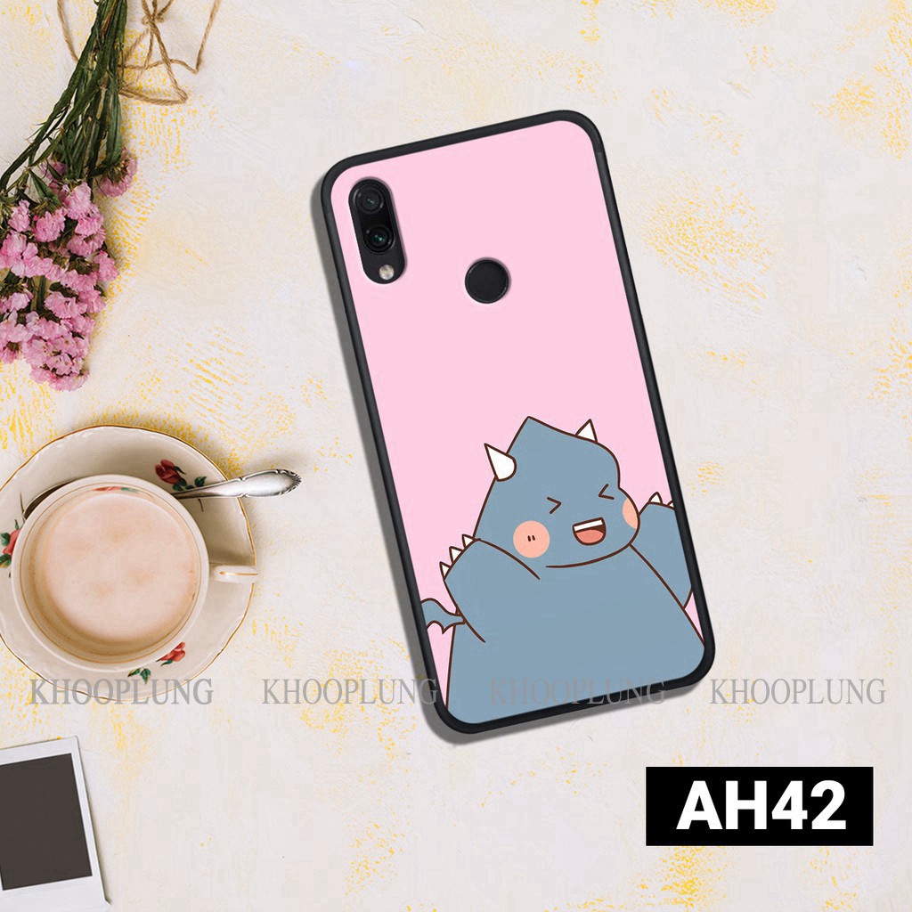 Ốp lưng Xiaomi Redmi 7 - Redmi Note 7 in hình khủng long dễ thương