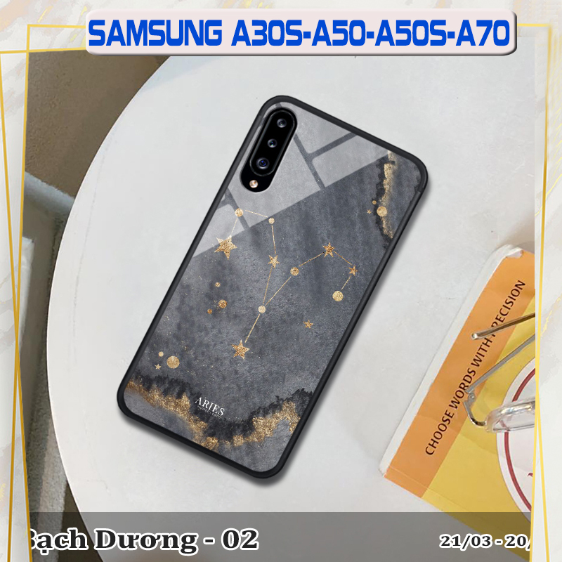 Ốp kính SAMSUNG A30s in cung hoàng đạo
