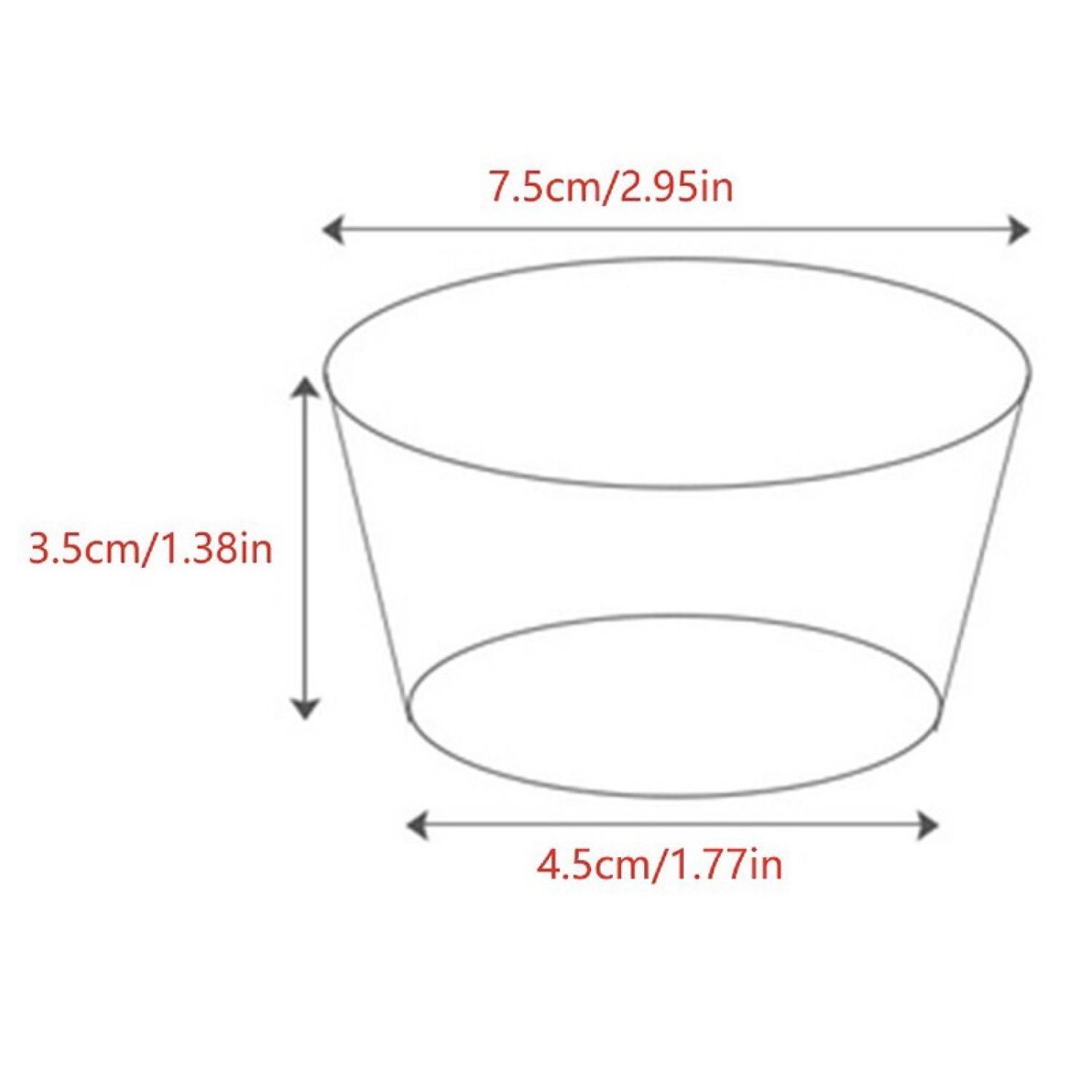 100 cốc giấy làm bánh Cupcake chống dính