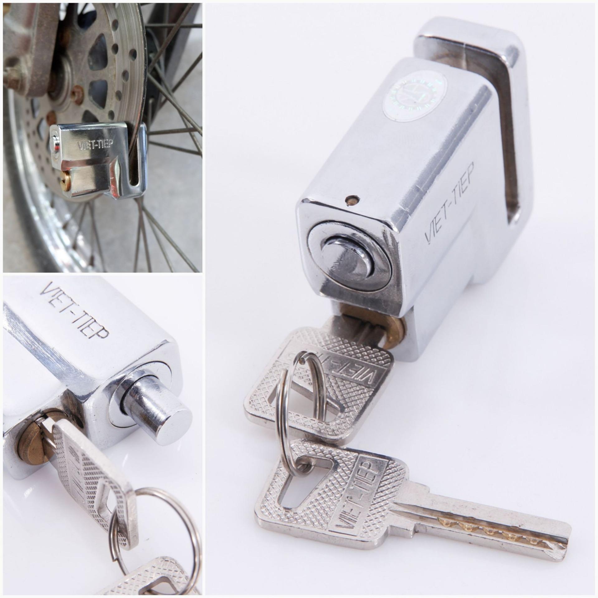 [HCM]Khóa Đĩa Xe Máy Việt Tiệp 06972 (Chính Hãng)