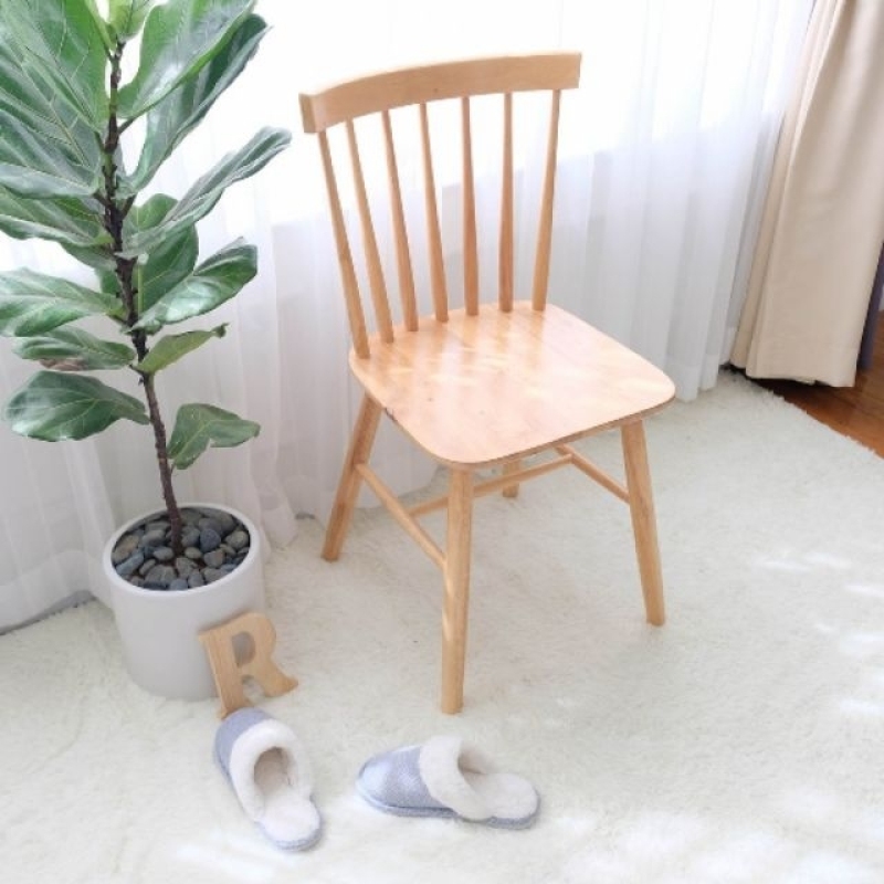 GHẾ DỰA BẰNG GỖ CAO CẤP KIỂU HÀN QUỐC - PINSTOOL CHAIR giá rẻ