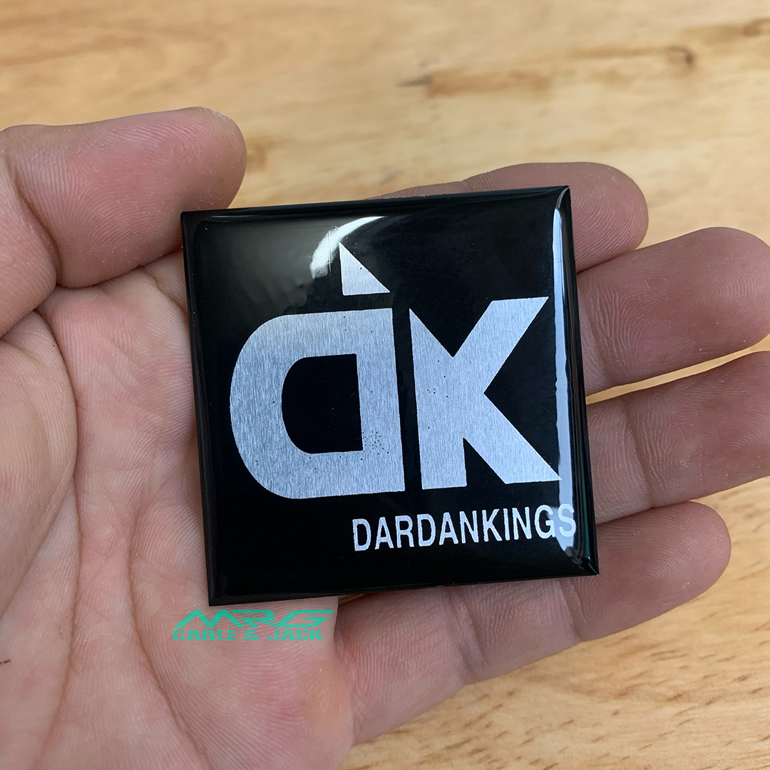 Tem Loa DK, vuông 5cm, giá 1 cặp.