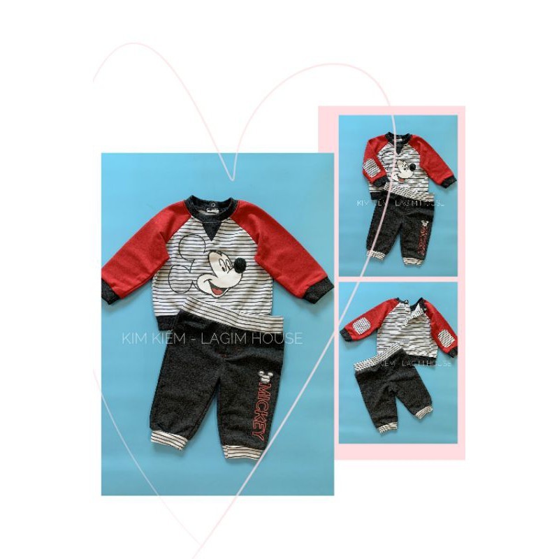 Nơi bán Bộ Dài Nỉ Mickey Dư Xịn