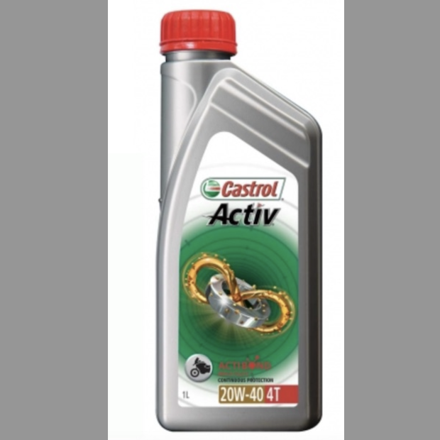 Chai Nhớt Xe Máy Castrol 40 ,1 lít