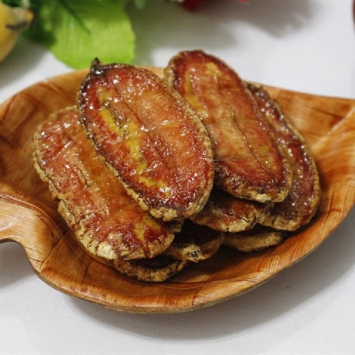 500g chuối sấy dẻo Saigon food