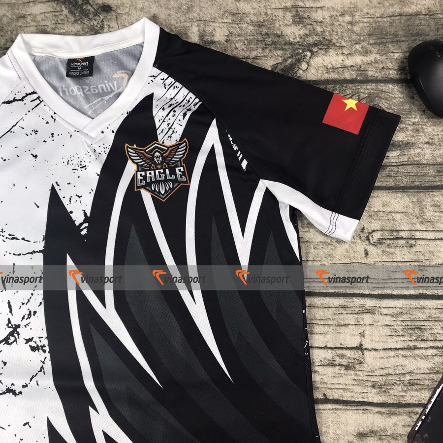 Áo thun game thủ esports Vinasport Silver Eagle