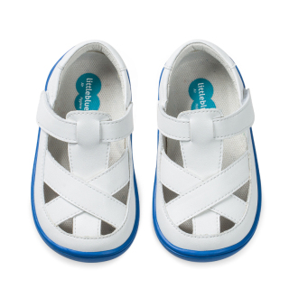 Sandal cho bé, sandal bé trai thương hiệu Littlebluelamb cho bé từ 1-2 tuổi chất liệu da bê cao cấp BB212062 thumbnail