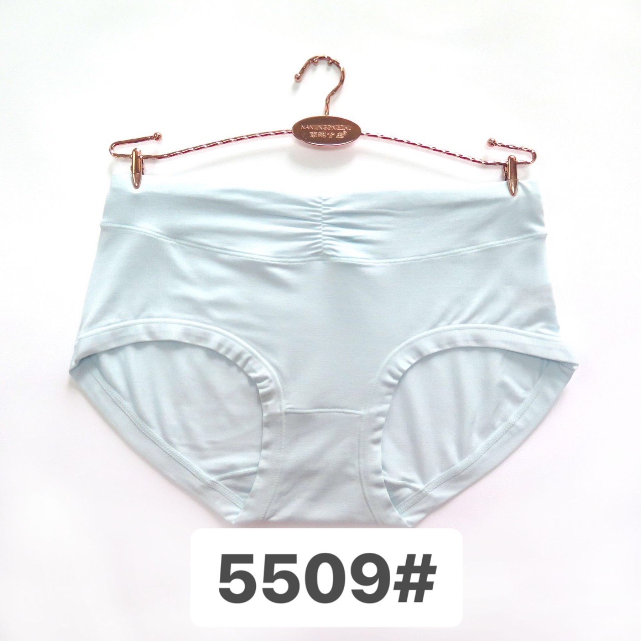 Combo 5 Quần Lót Nữ Cotton Lụa Nhún Trước 5509 – Mềm Mịn, Co Giãn, Thoáng Mát