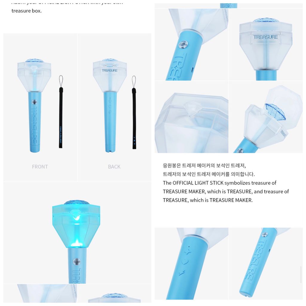 TREASURE | Official lightstick ver1 (đèn cổ vũ)