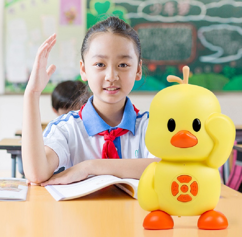 ( Học Tập )Robot Wjfj giọng nói hình con vịt học tập cho bé
