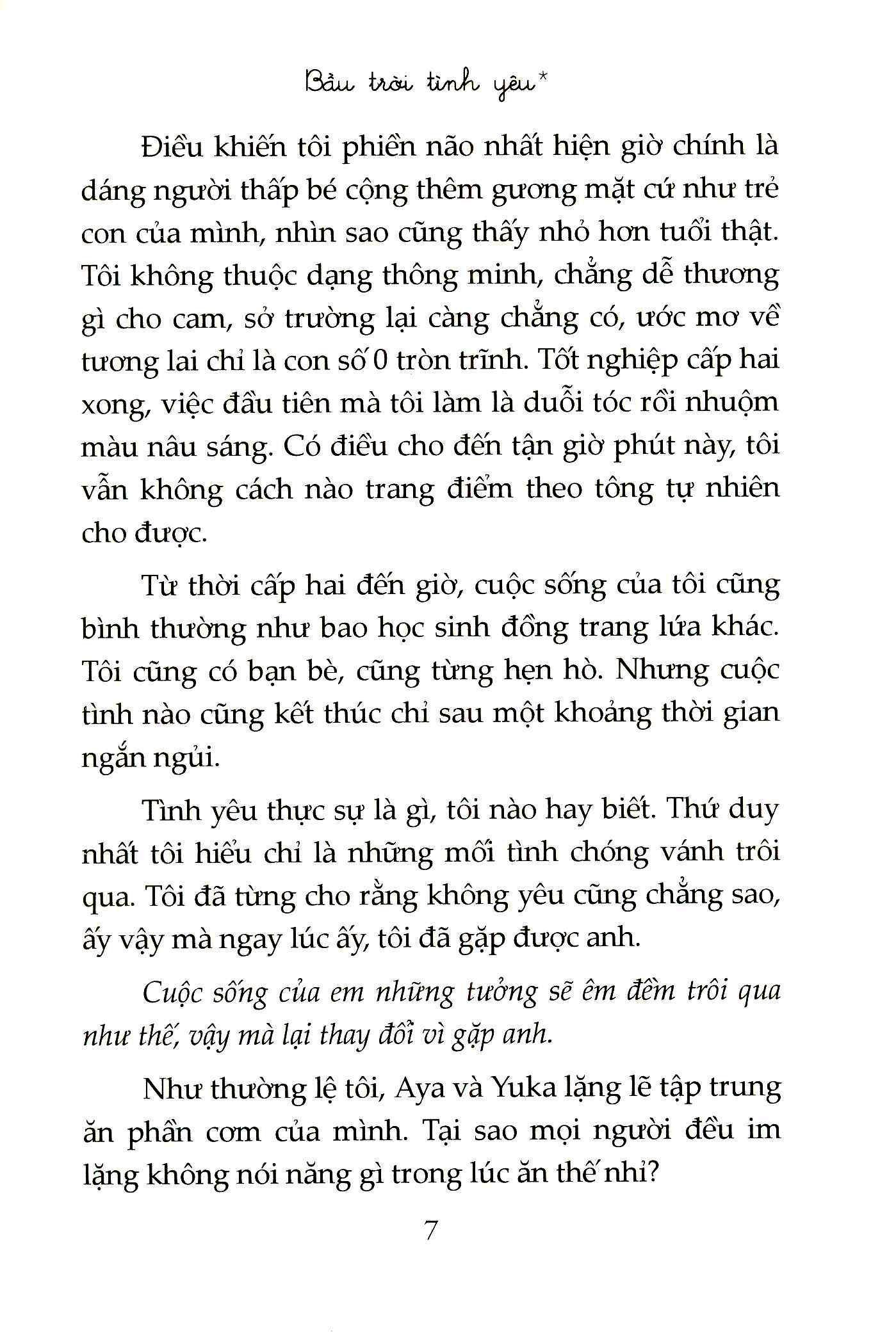 Bầu Trời Tình Yêu - Tập 1
