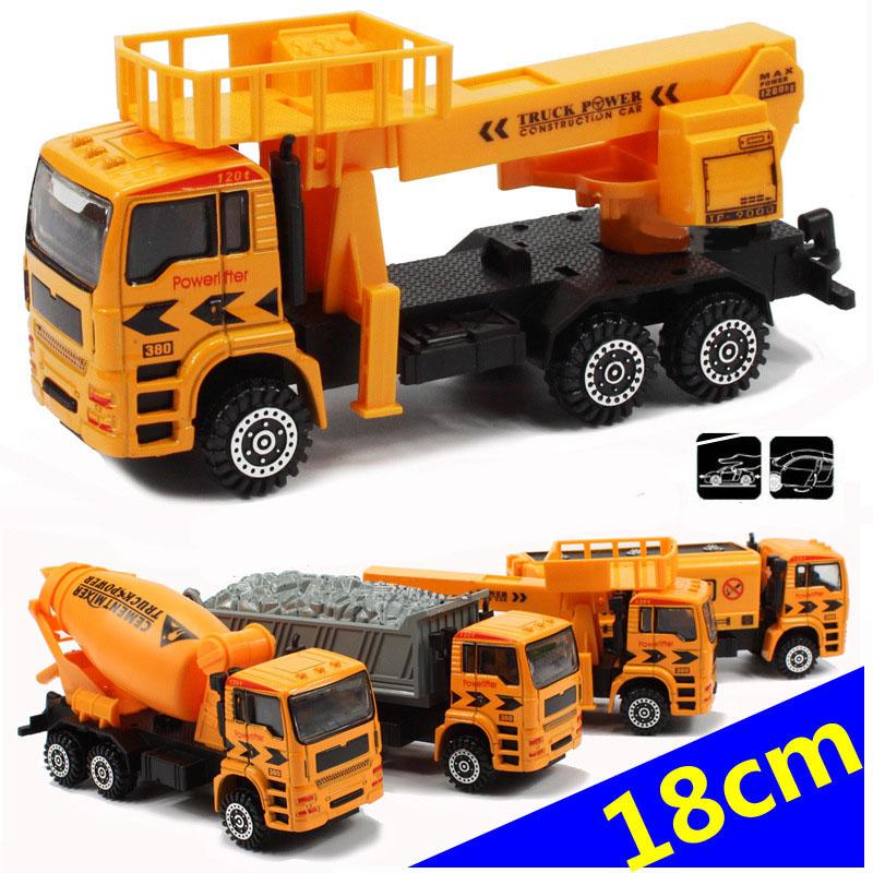 Xe công trình xây dựng bằng sắt chạy đà