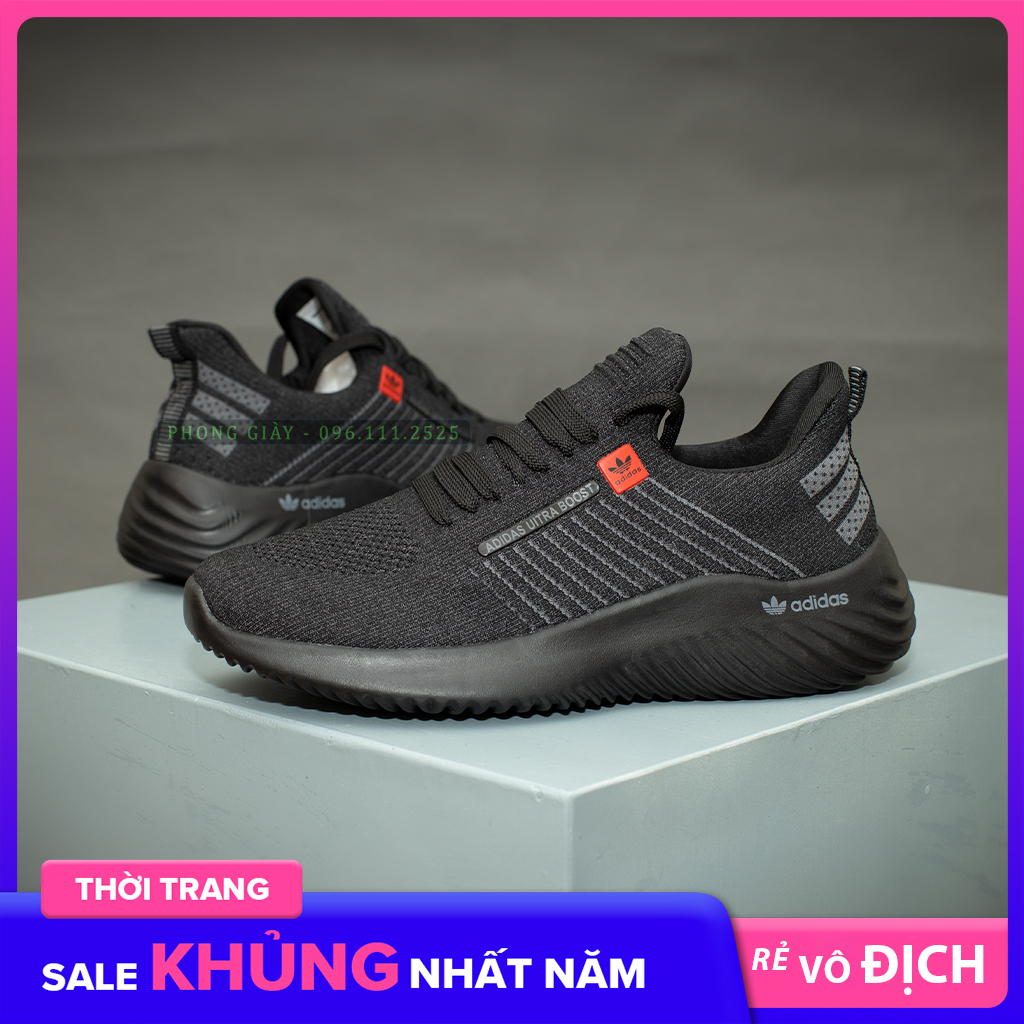 Giày Sneaker Nữ Giày Thể Thao Nữ A30 Màu Đen Full