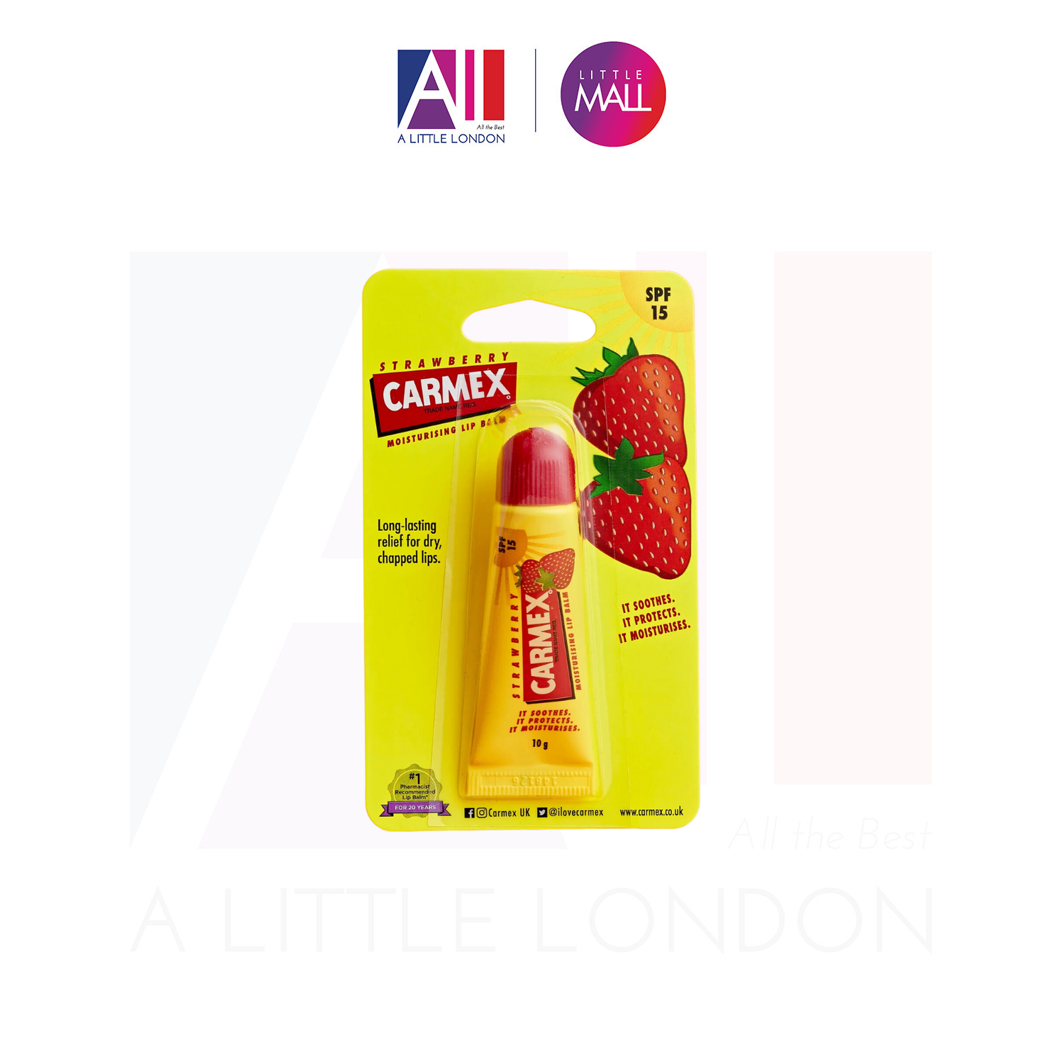 Son dưỡng ẩm Carmex Moisturising Lip Balm (Bill Anh)