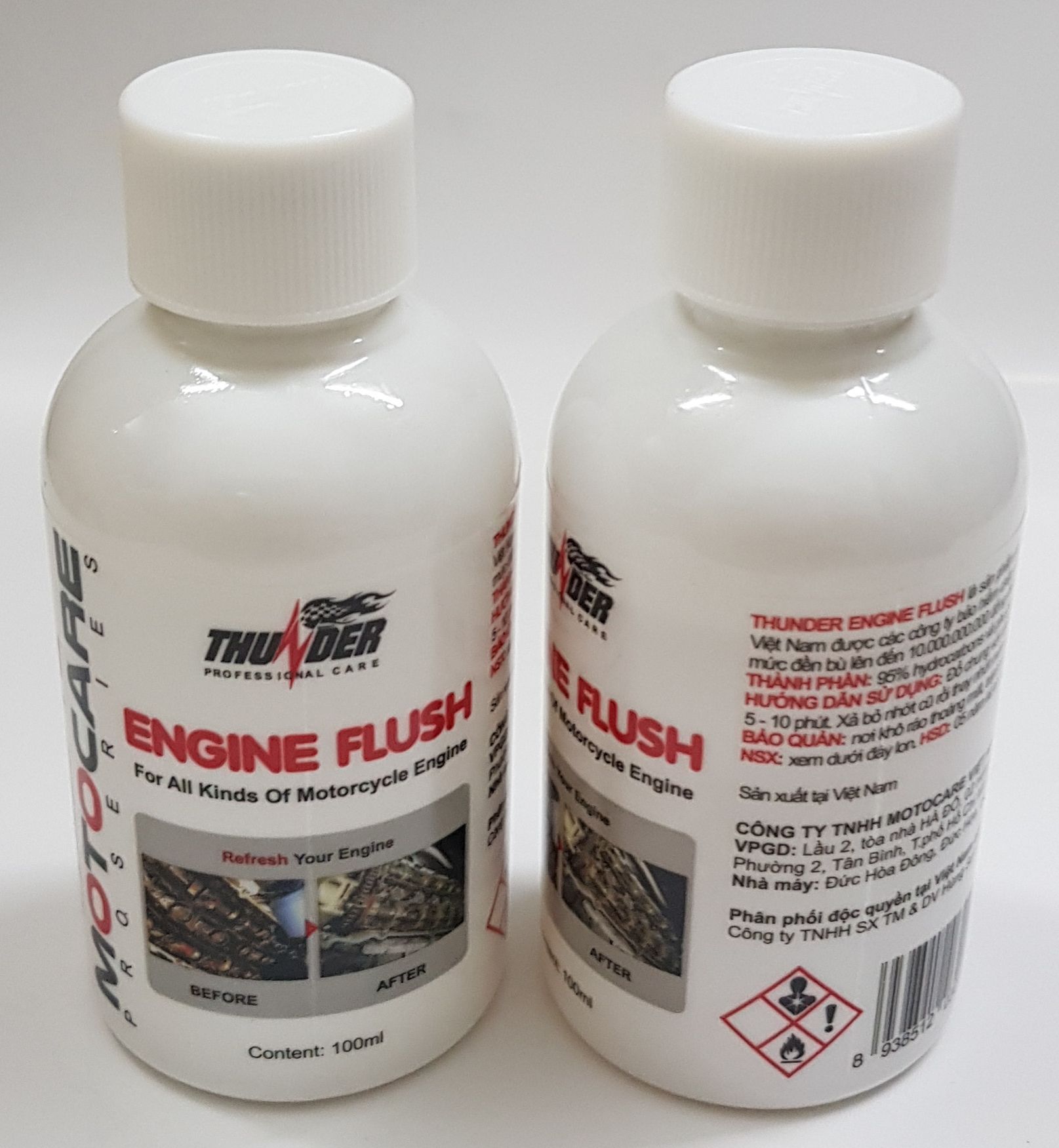 [HCM]Súc động cơ xe máy engine flush Thunder