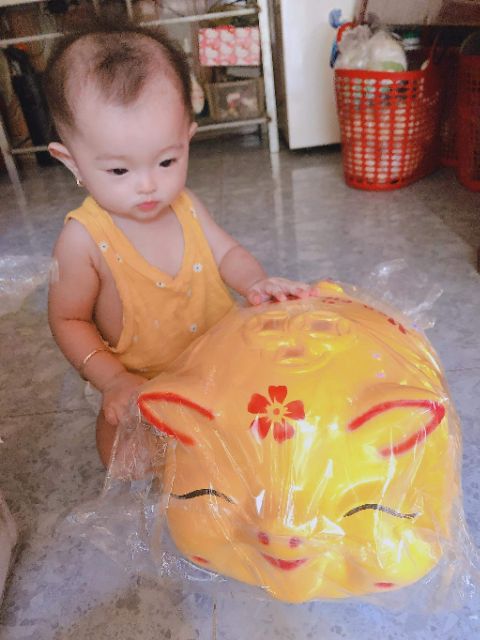 Heo mắt híp tiết kiệm - size Đại