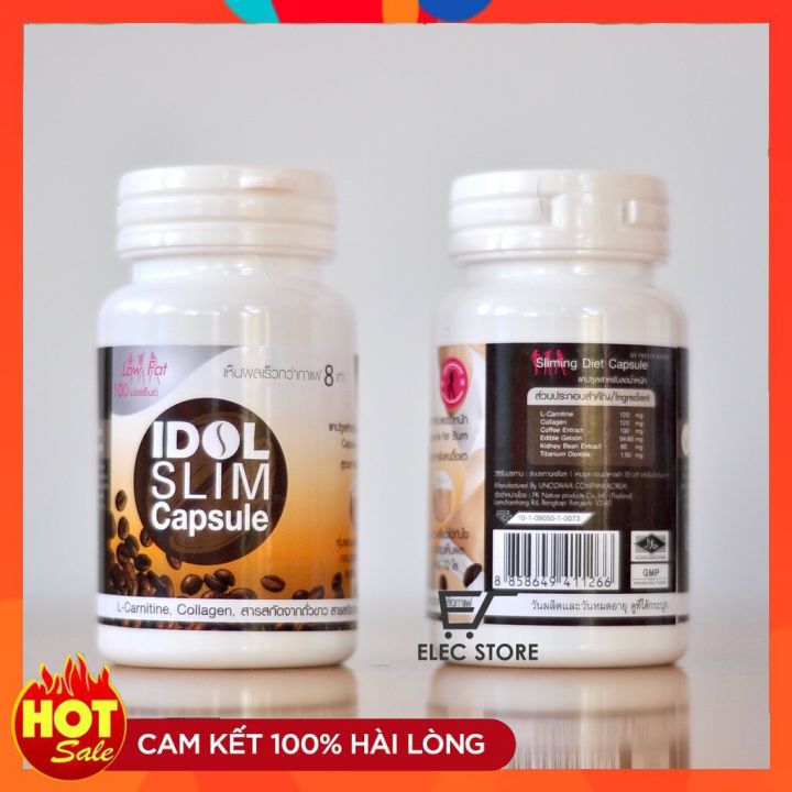 [ HÀNG CHÍNH HÃNG ] Cafe Giảm Cân Idol Slim Capsule Dạng Viên