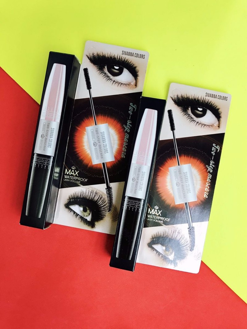 Mascara Sivanna Colors chuốt mi 2 đầu
