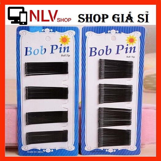 [HCM]NLVSHOP - Set 36 Kẹp Tóc - Kẹp Tâm Kẹp Xỉa Màu Trơn Đen Thời Trang Dễ Thương ( ẢNH THẬT SHOP CHỤP )