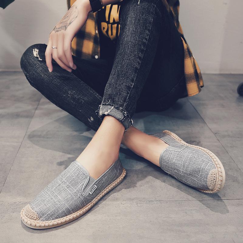 Giày lười vải thoáng khí cao cấp glv01