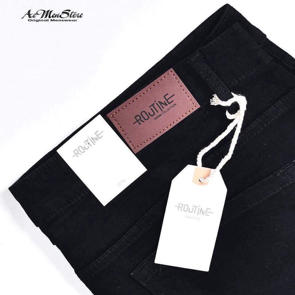 ROUTINE quần  nam jogger màu xanh nhạt ,đen
