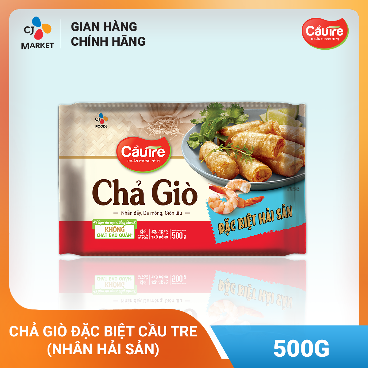 [Fast Delivery] Special Cau Tre Spring Rolls 500g (Seafood Filling/Meat Filling)