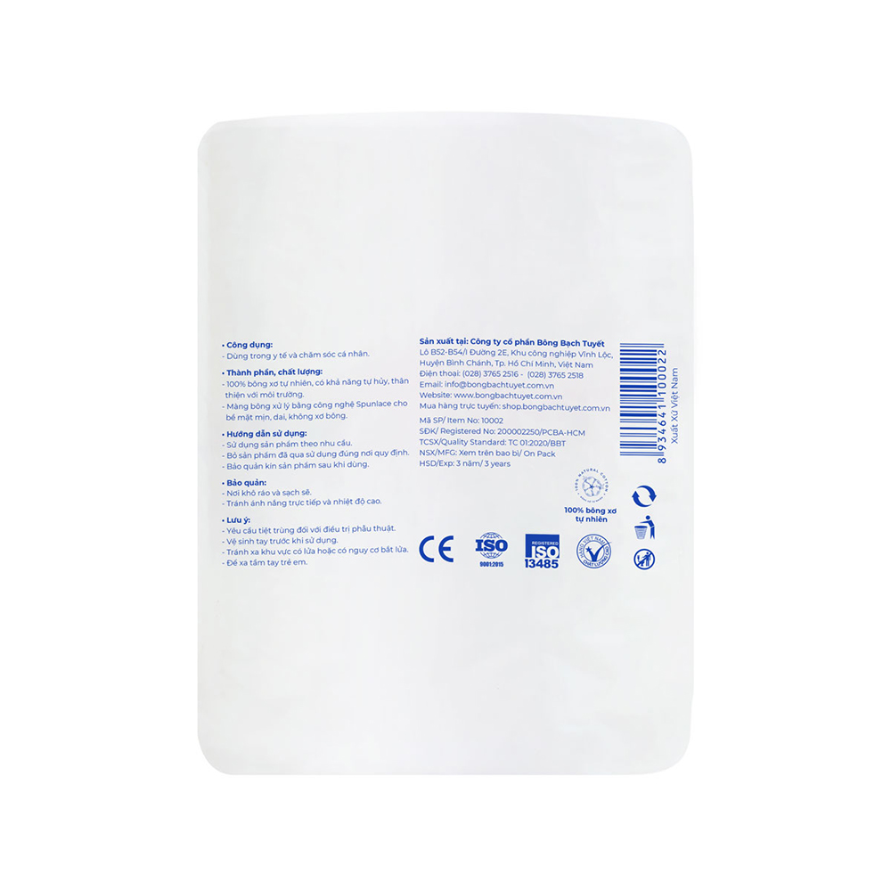 Bông y tế Bạch Tuyết 500gr - M