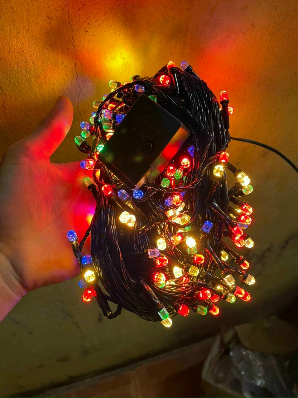 Đèn led dây hình bông tuyết 3m 20 đèn