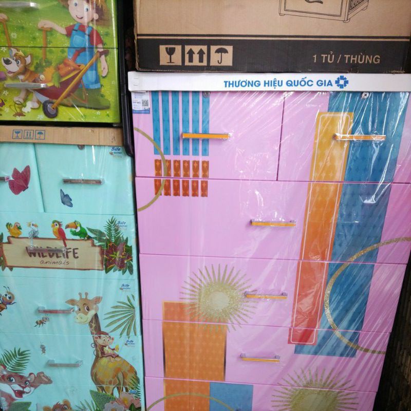 Tủ DELI MAX 6 tầng  và 5 tầng cao cấp ( ngang 9 tấc)