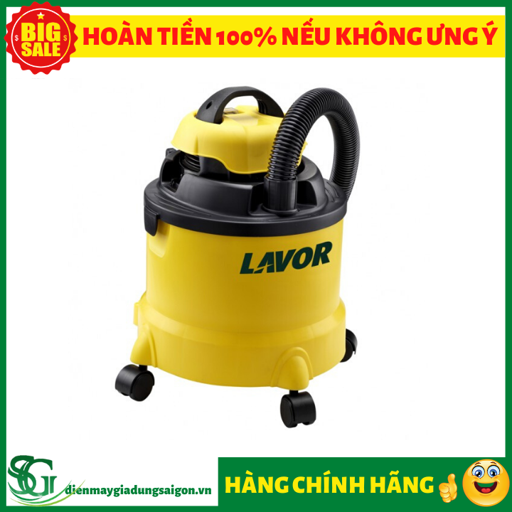 [HCM]Máy hút bụi khô và ướt Lavor DVC12PT