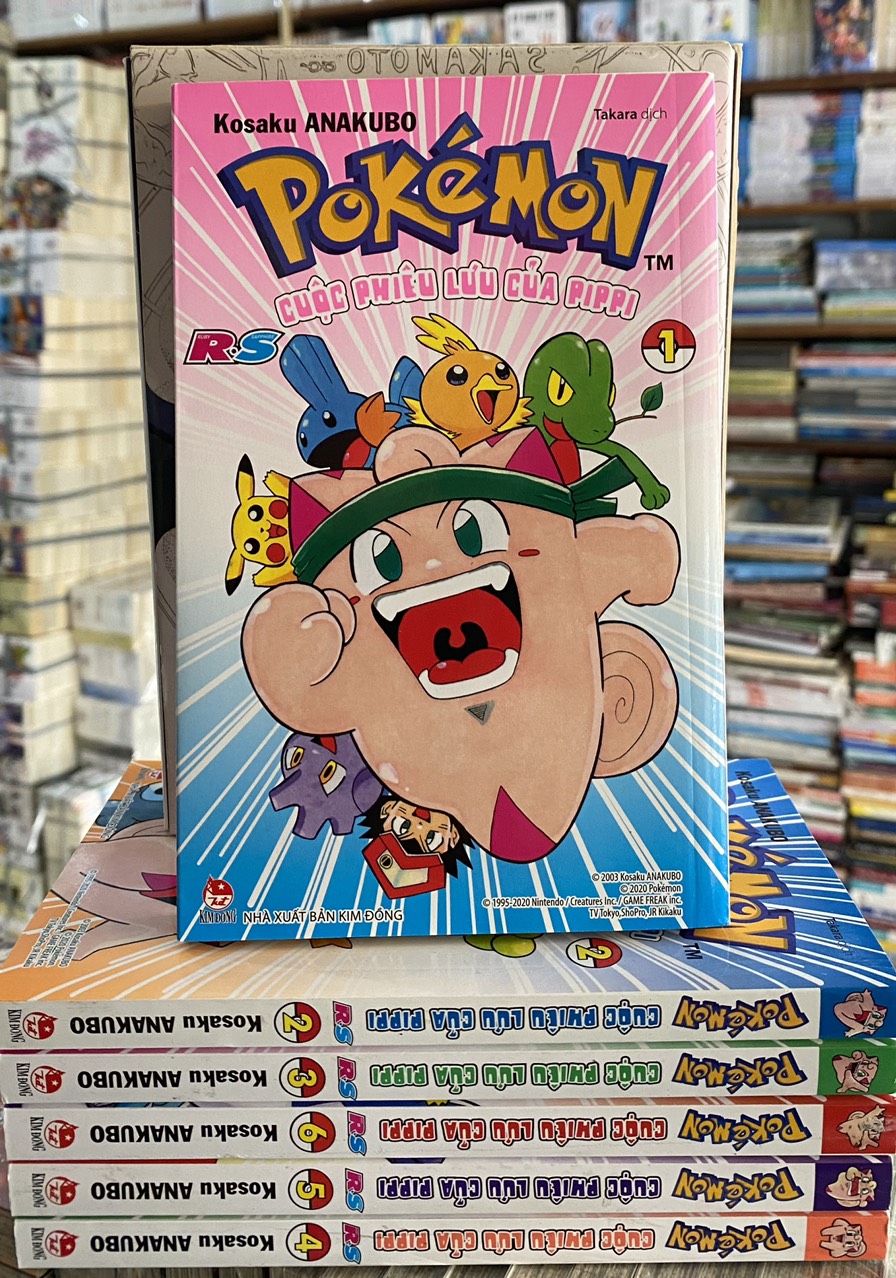 [HCM]Combo Pokemon - Cuộc Phiêu Lưu Của Pippi (2 Phần) (20 Tập)