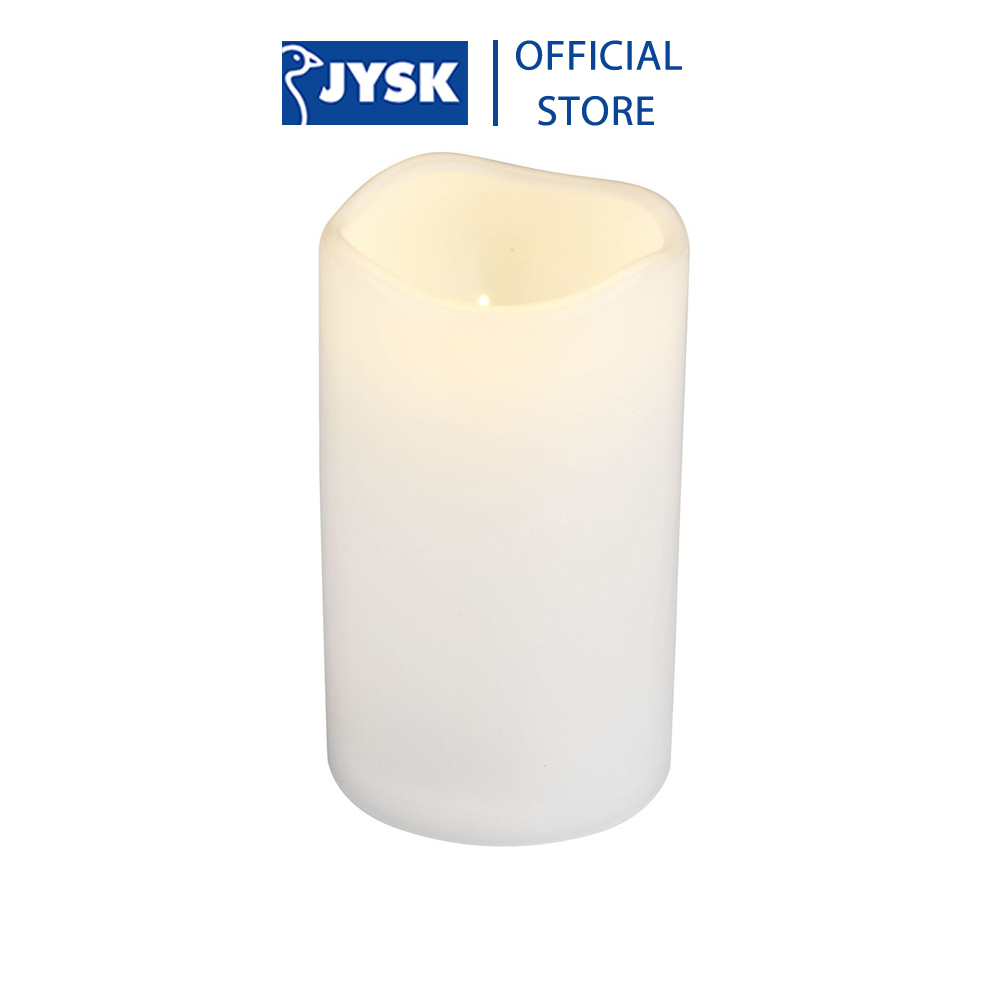 Nến điện | JYSK Soren | nhựa | trắng | nhiều kích thước