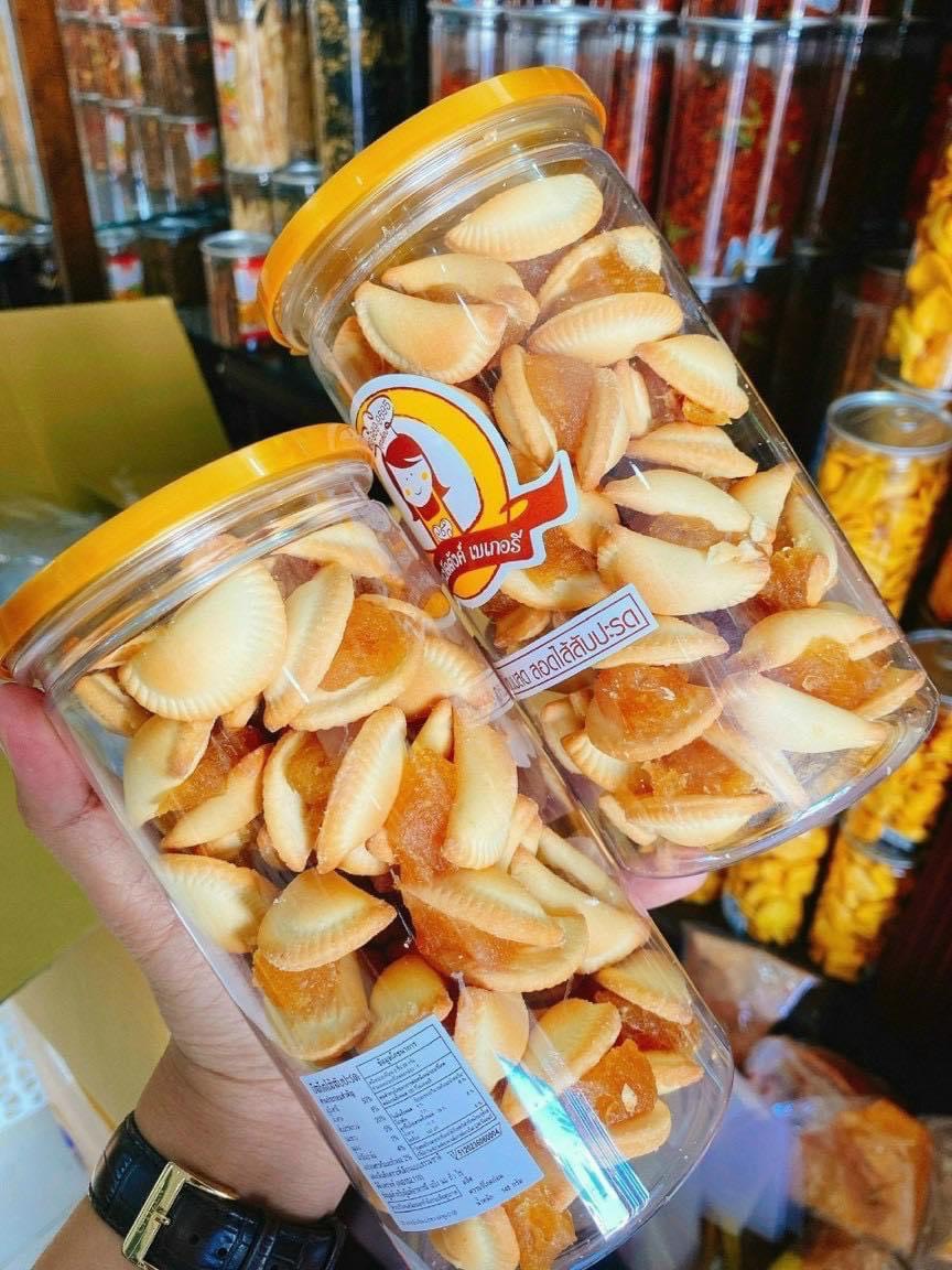 Bánh quy sò kẹp khóm thái lan hũ 300g - heri food