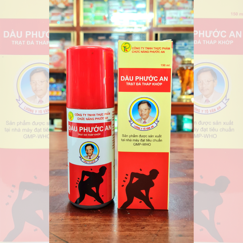DẦU PHONG THẤP TRẬT ĐẢ PHƯỚC AN CHAI 150ml