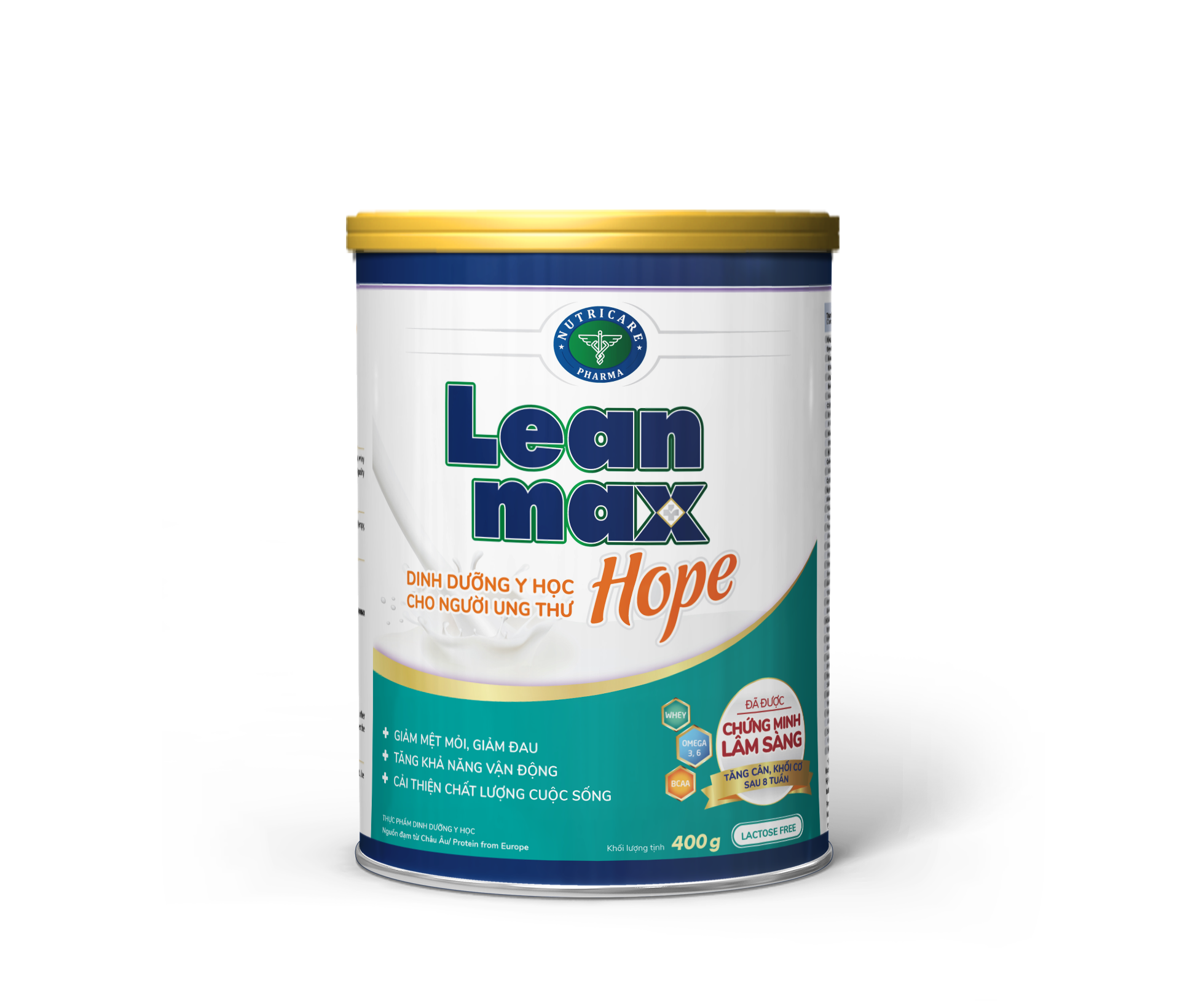 Sữa Leanmax hope 900G(sữa cho bệnh nhân ung thư)