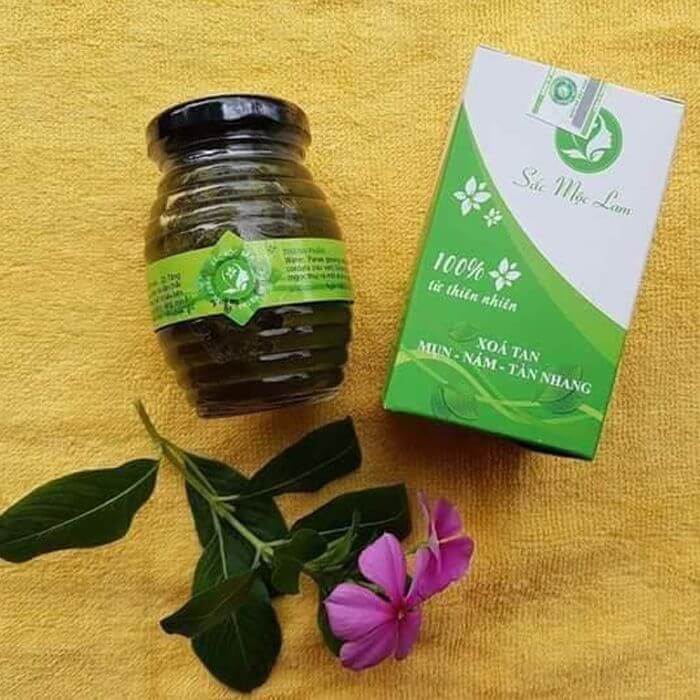 Sắc Mộc Lam Mờ Nám Tàn Nhang đồi mồi sạm da