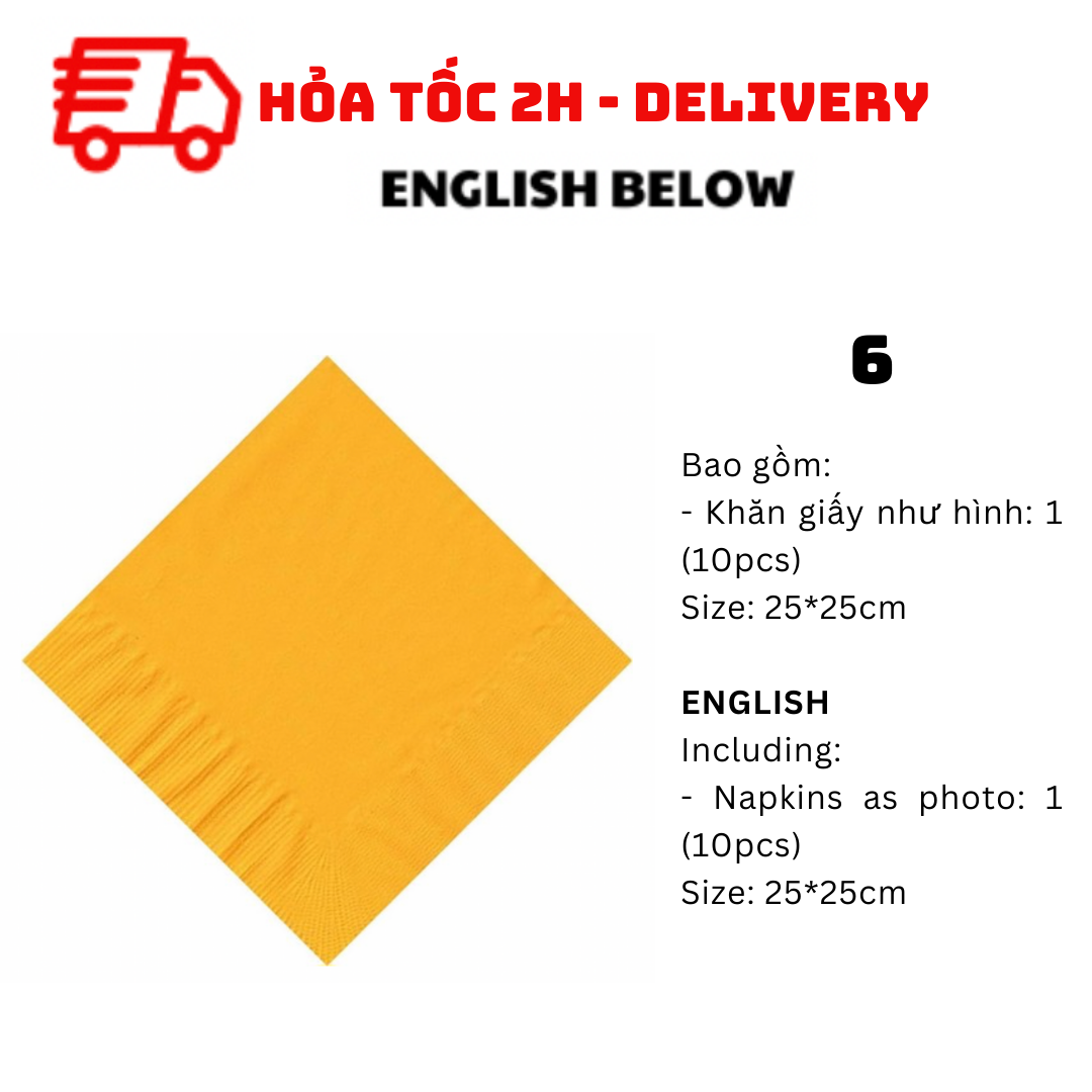 Khăn Giấy Ăn Napkin BBNE65