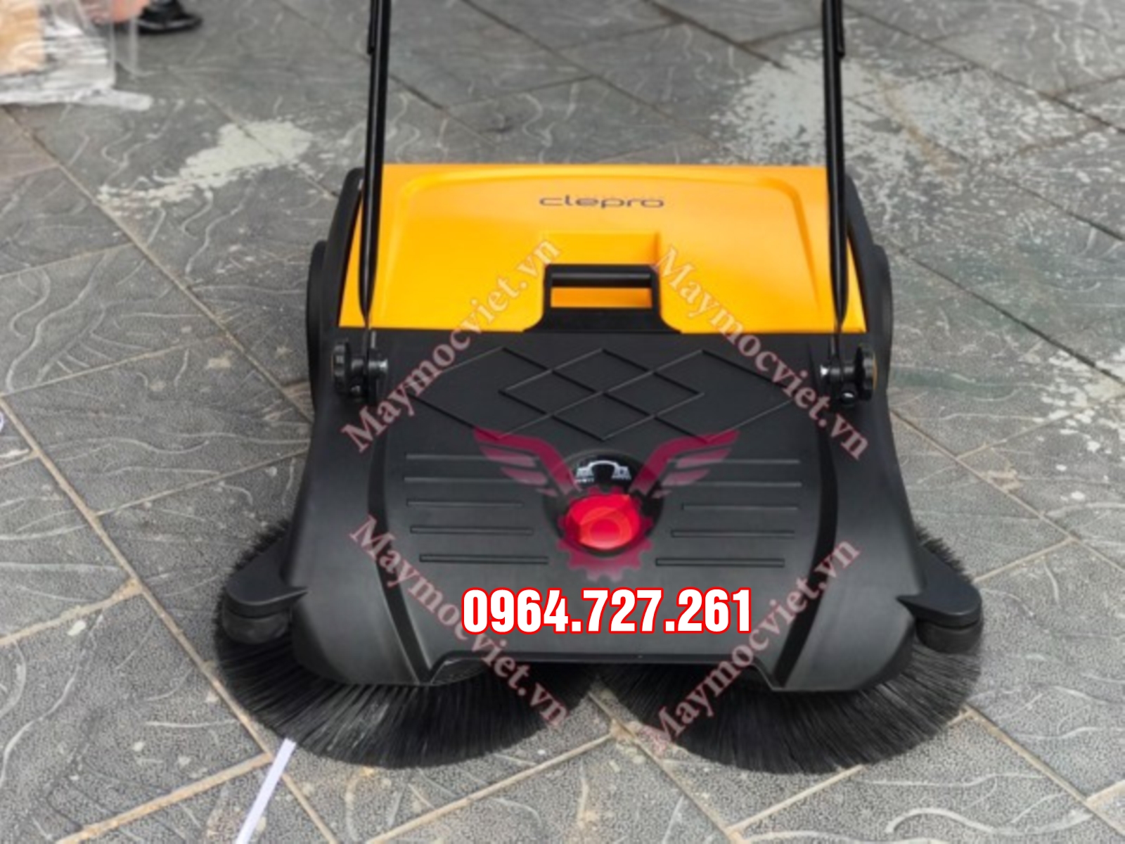 Máy quét rác đẩy tay Clepro CW-800/02