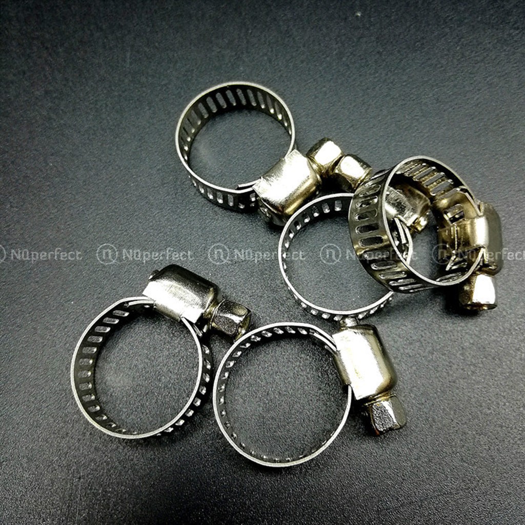 Combo 4 Cổ dê kẹp/siết ống gas, dây dẫn bếp gas..