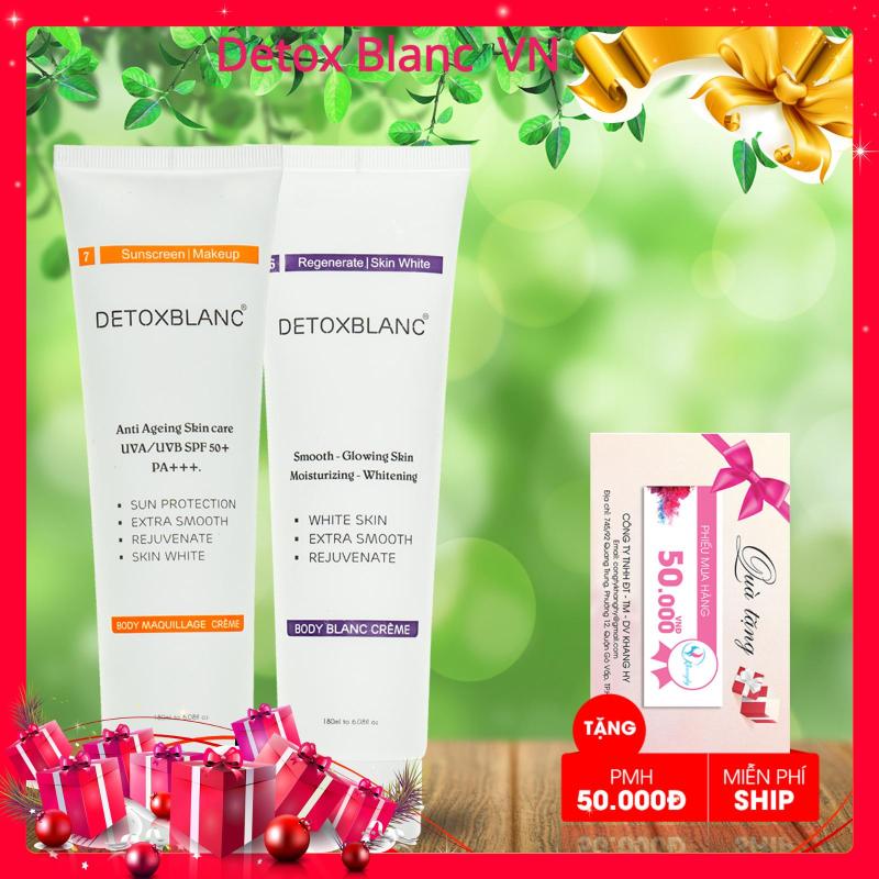 Bộ dưỡng trắng dành cho da thường Detox Blanc
