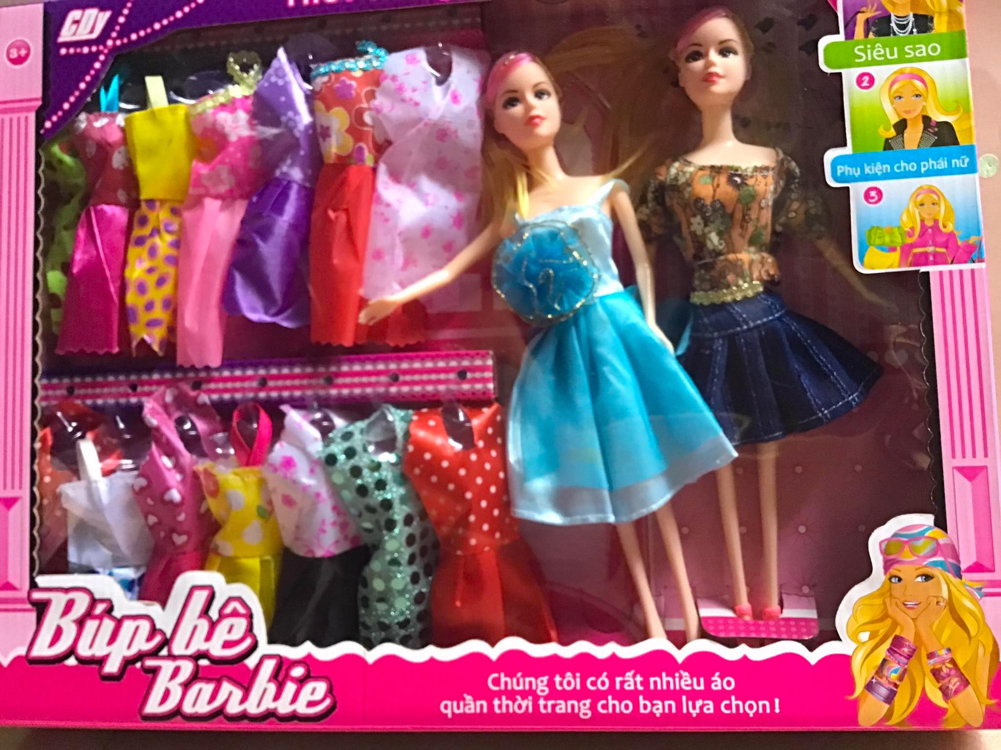 [HCM]Hộp búp bê BARBIE