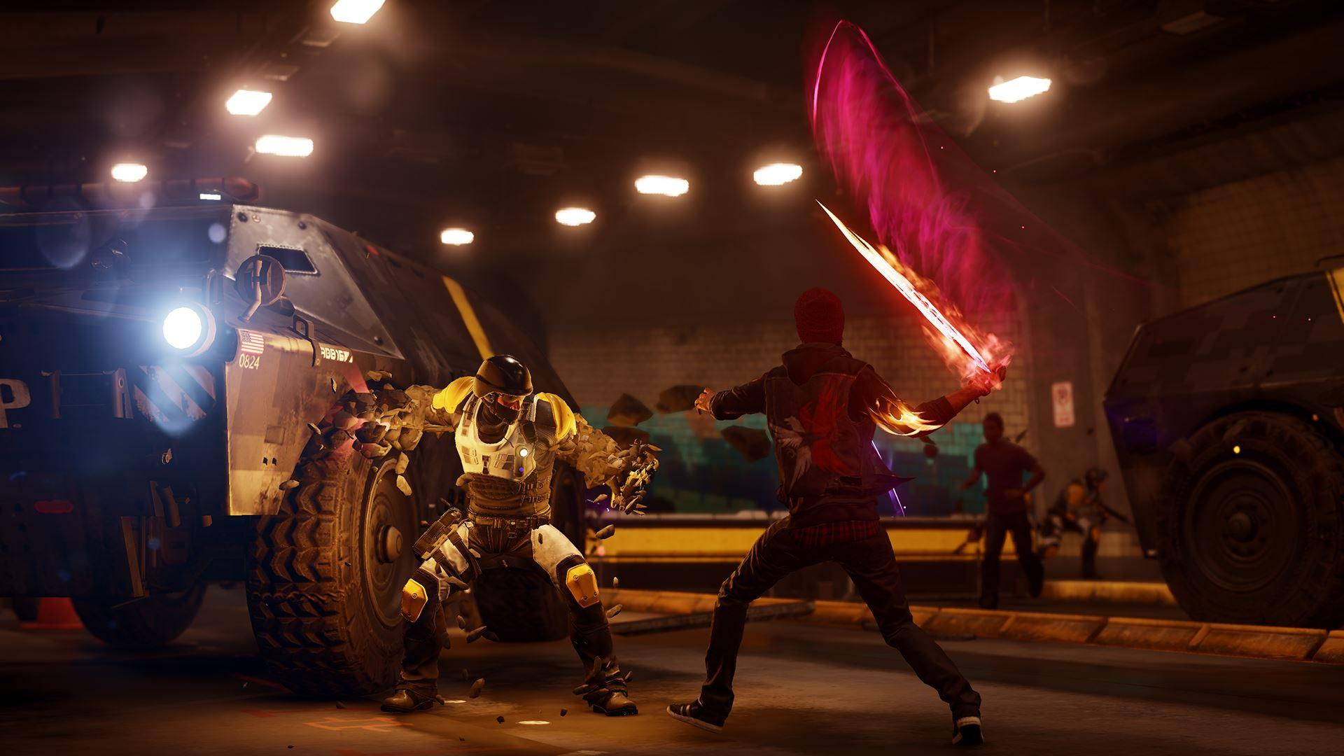 Đĩa Game PS4 - Infamous: Second Son Hệ US