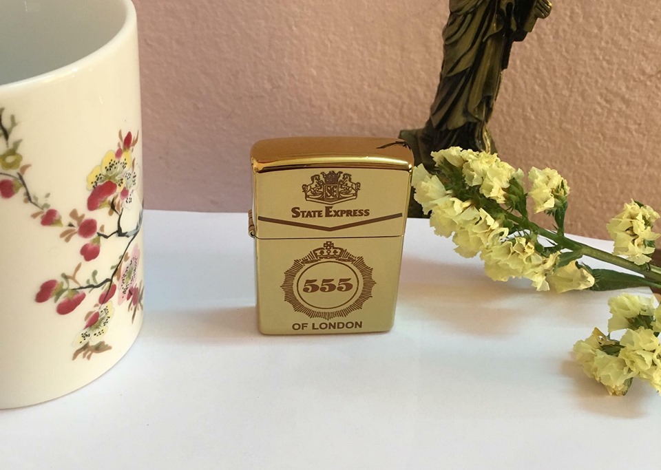 [HCM]Bật Lửa Zippo USA Khắc Logo 5555 - Tặng Xăng Đá