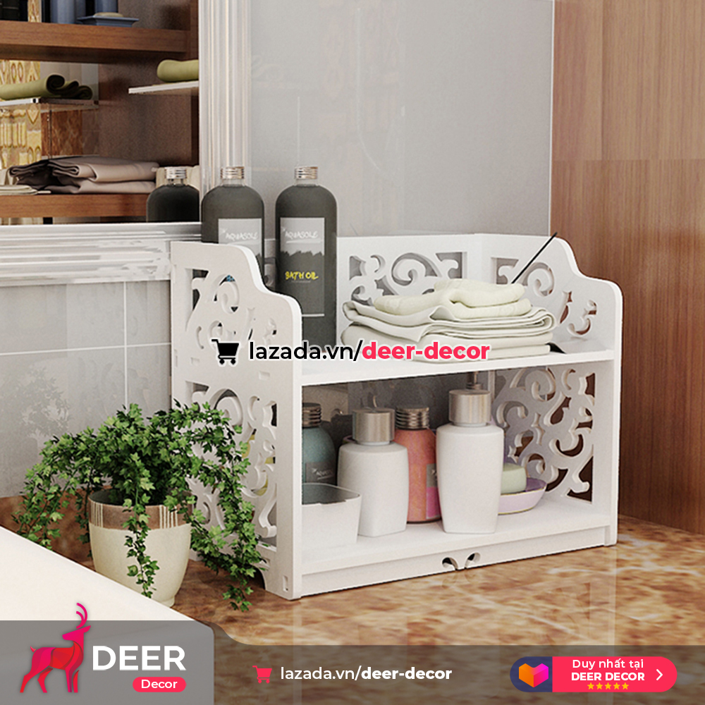 Kệ Để Sách - Để Mỹ Phẩm - Để Gia Vị Phòng Bếp - DEER DECOR