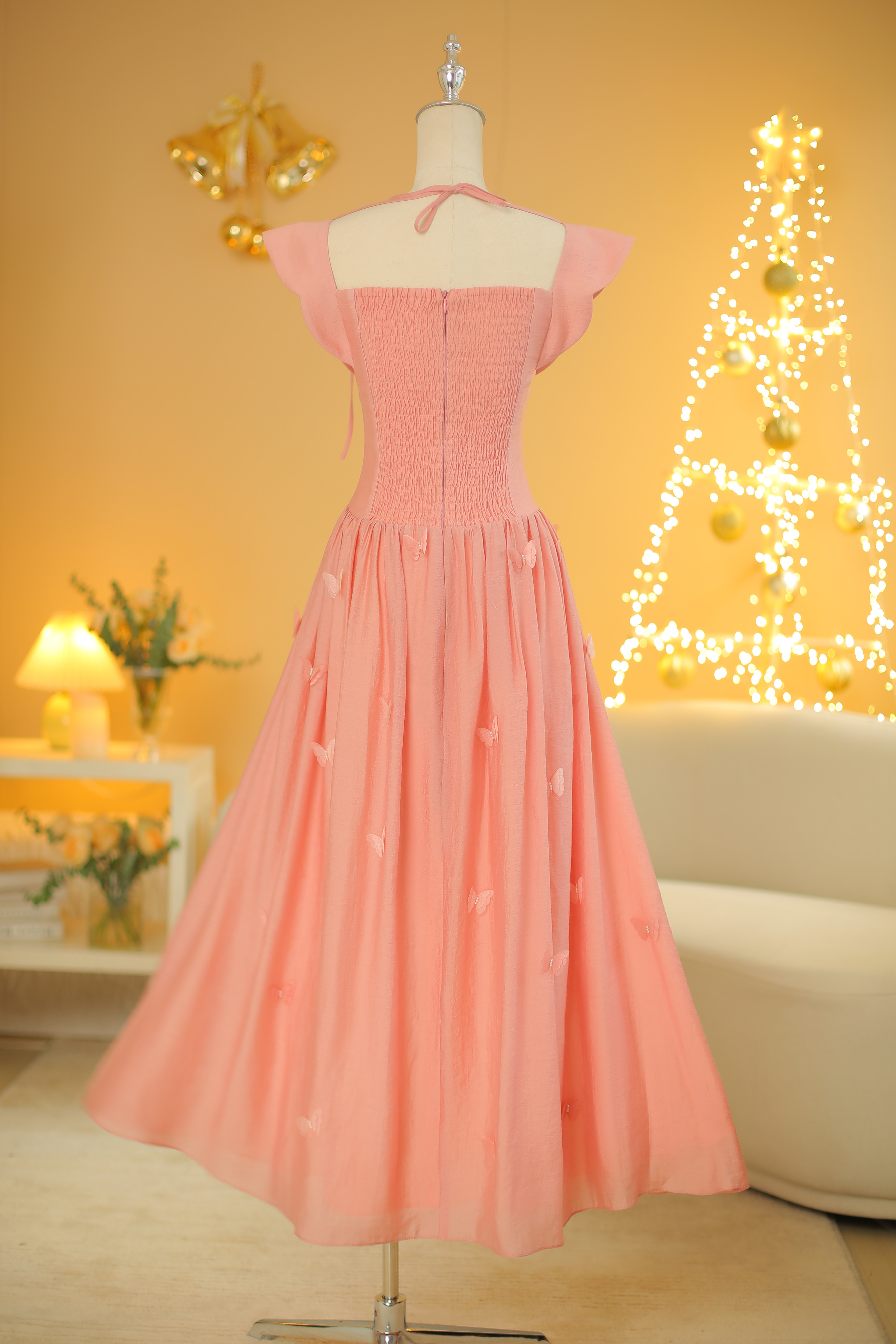 SÒ VINTAGE - HEIDI Đầm xòe đính kết