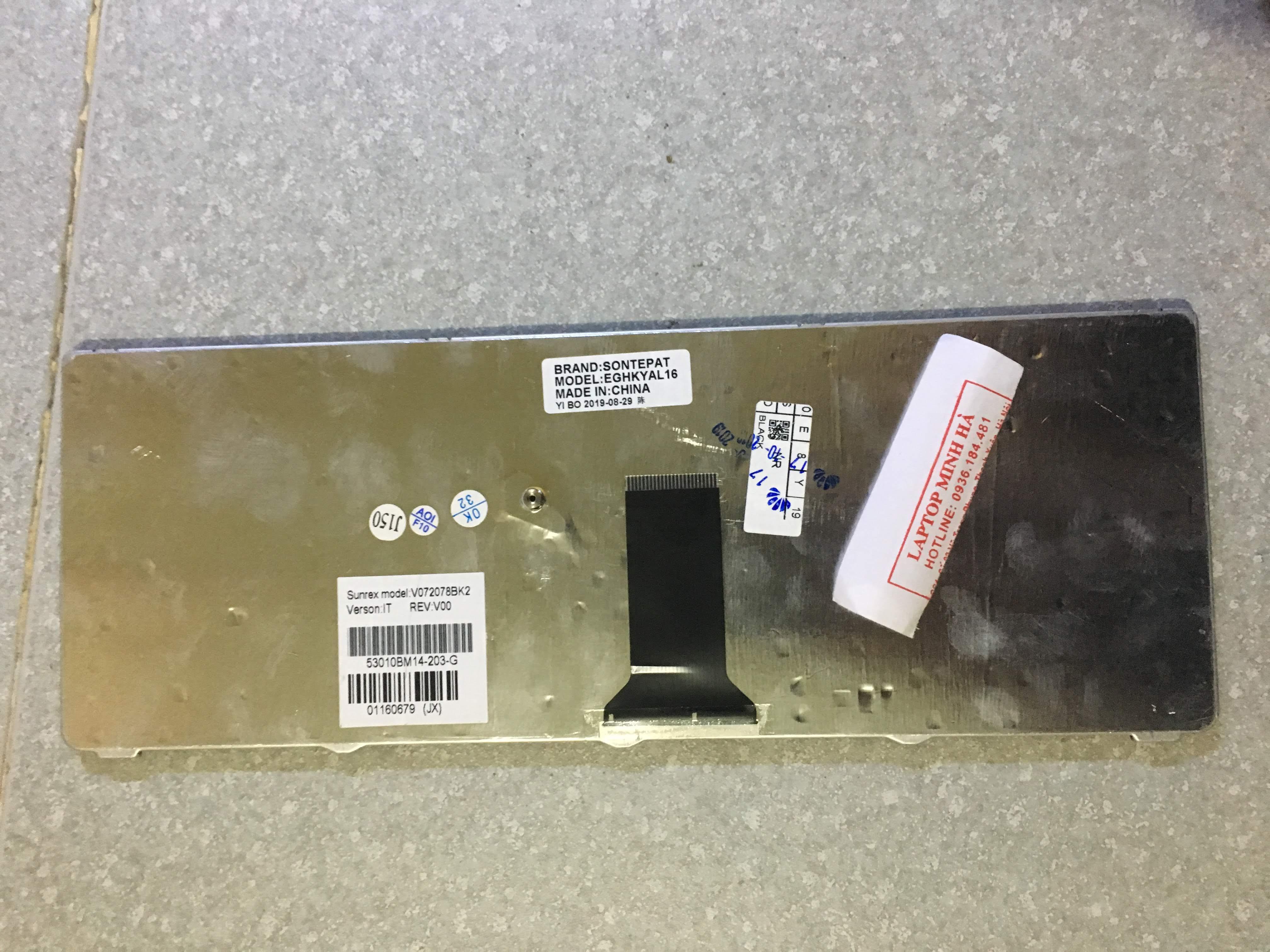Bàn phím laptop Sony vaio VGN-NS110E
